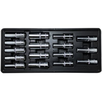 FIXMAN 16-pc 1/2' Dr.deep Sockets